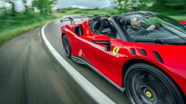 Ferrari SF90 XX Spider – driving