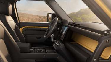 Defender Trophy Edition interior