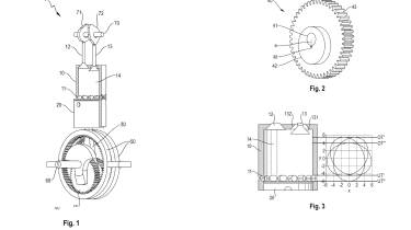 Porsche six-stroke patent drawings