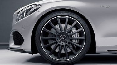 Mercedes-AMG C63 Ocean Blue Edition - front wheel