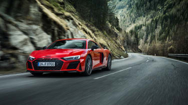 Audi R8 V10 Performance RWD – front tracking