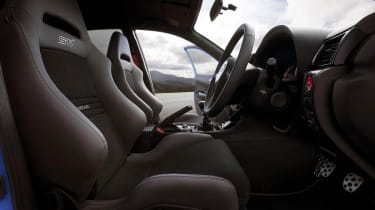 Subaru Impreza STI S206 interior