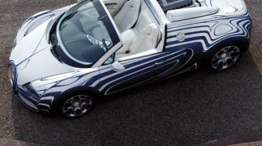 Bugatti Veyron Grand Sport L&#039;Or Blanc