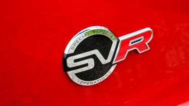 2018 Jaguar F-type SVR - Badge