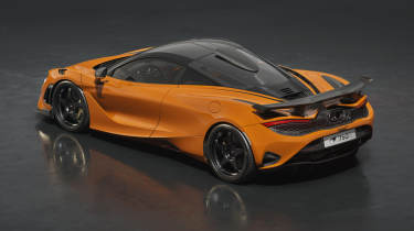 McLaren 750S Le Mans – rear