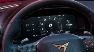 Cupra Leon dash