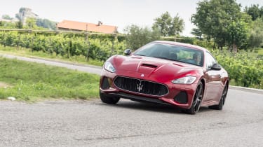 Maserati GranTurismo - front cornering