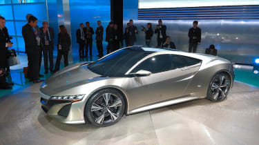 Detroit motor show: new Honda NSX