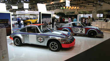 The Porsche Classic stand