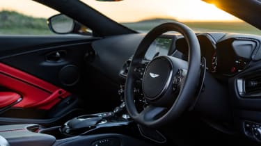 Aston Martin V12 Vantage review – cabin