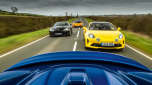 Lotus Elise v Alpine A110 v Aston Martin V12 Vantage v McLaren 720S