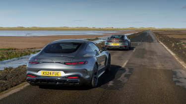 Mercedes-AMG GT 63 v Porsche 911 Turbo S – rear