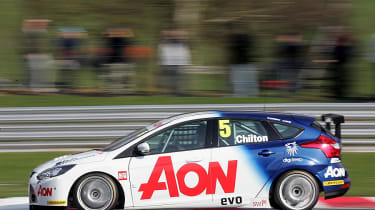 British Touring Car Championship Round 1: Brands Hatch - Tom Chilton, 2011, &#039;Global&#039; Ford Focus, Brands Hatch Indy
