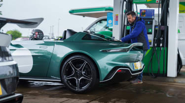 Aston Martin V12 Speedster review – fill up