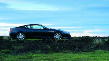 Aston Martin DB9 side