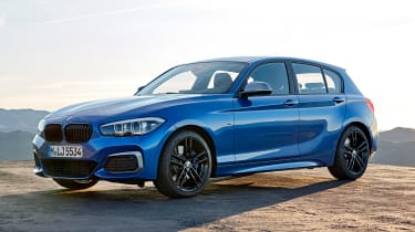 BMW 1-series hatch - front quarter