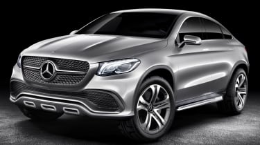 Mercedes Concept Coupe SUV shown