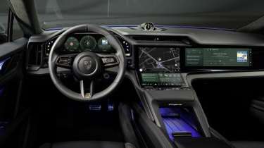 Porsche Cayenne EV interior