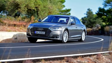 Audi A8 - front quarter dynamic
