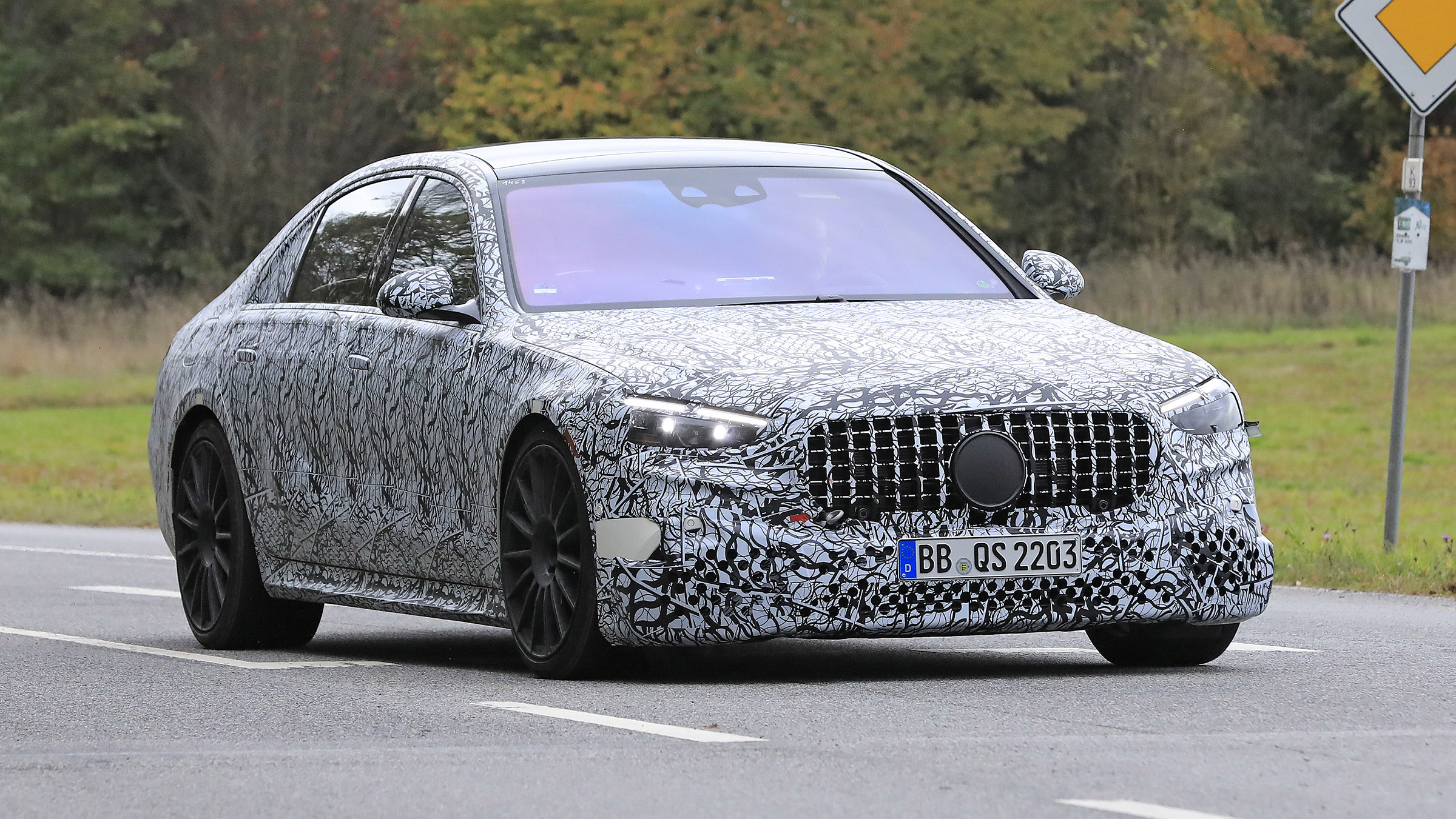 21 Mercedes Amg S Class Spied Pictures Evo