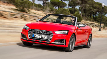Audi S5 Cabriolet - front tracking