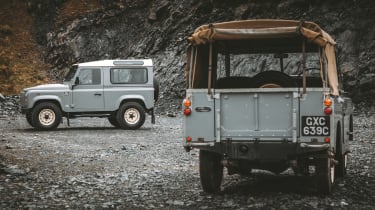 Land Rover Defender Islay Edition – rear twin