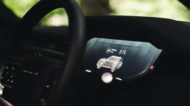 Range Rover Electric – dashboard