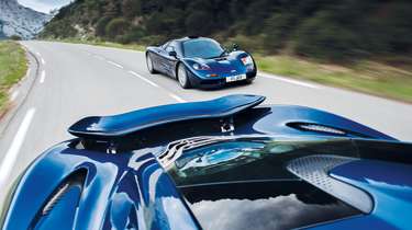 McLaren F1 and McLaren P1