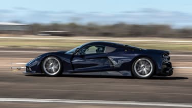 Hennessey Venom F5 aerodynamic tests