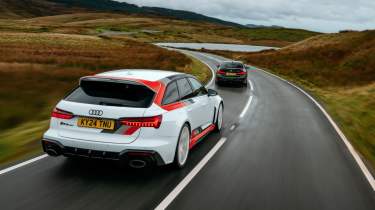 BMW M5 CS v Audi RS6 GT