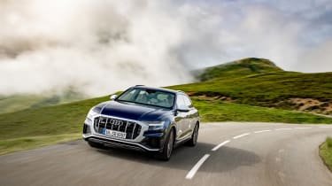 Audi SQ8 TDI review - front