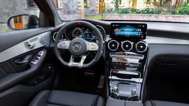 2019 Mercedes-AMG GLC 43 coupe interior