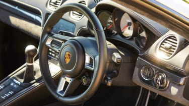 Porsche steering wheel