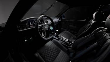 HWA Evo Mercedes 190E restomod interior