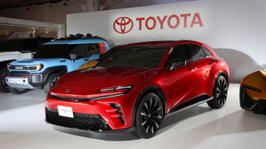 Toyota EV range – crossover