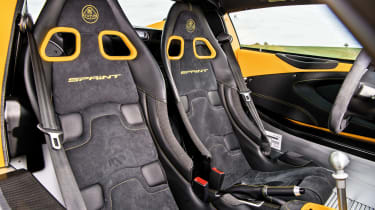 Lotus Elise Sprint 220 - seats
