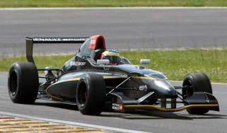 New Formula Renault racing car