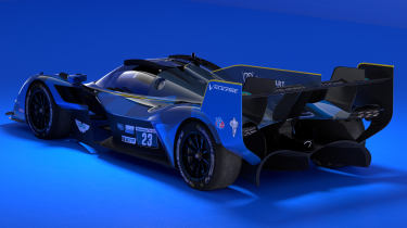 Aston Martin Valkyrie Le Mans car