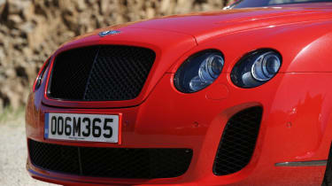 Bentley Conti GT Supersports convertible nose