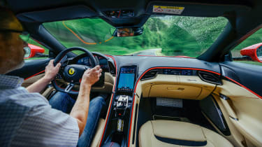 Ferrari Roma – interior