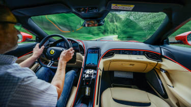 Ferrari Roma – interior