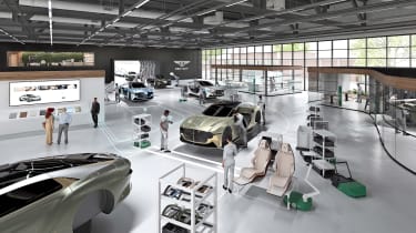 Bentley Beyond100 update future production line