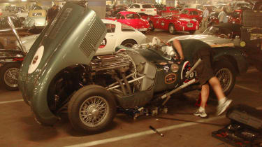 Jaguar C-type in Mille Miglia