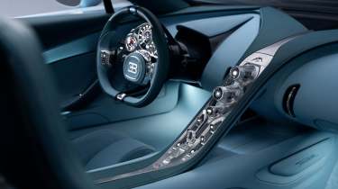 Bugatti Tourbillon – dashboard