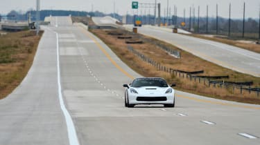 Corvette Stingray Hennessey 200mph Grand Parkway