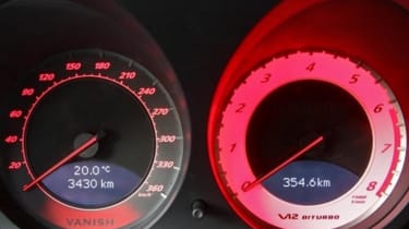 Brabus SL65 AMG Vanish dials