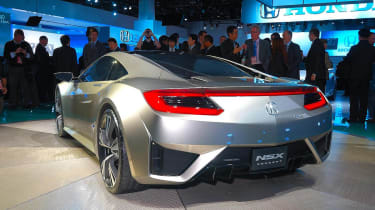 Detroit motor show: new Honda NSX