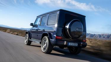 Mercedes G500 – rear