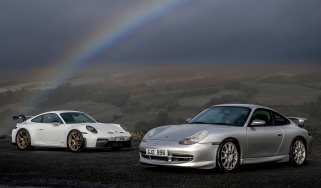 Old v new Porsche 911 GT3s