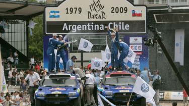 VW Touareg Dakar racer